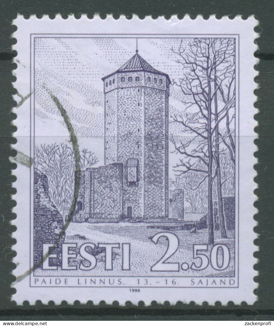 Estland 1996 Burg Weißenstein 272 Gestempelt - Estonie