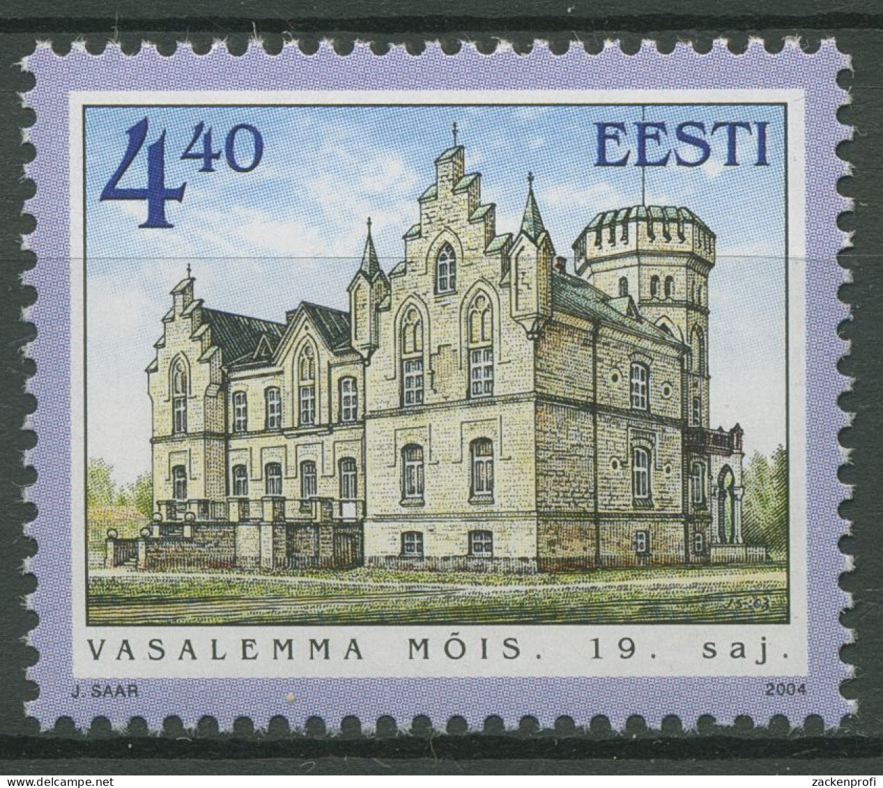 Estland 2004 Bauwerke Gutshöfe 491 Postfrisch - Estonia