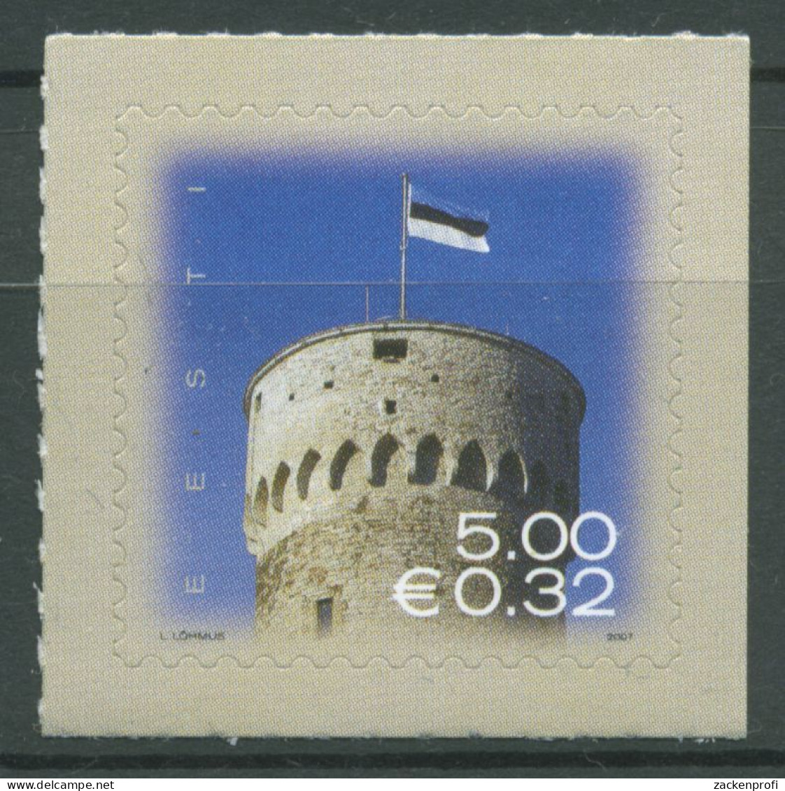 Estland 2007 Burgturm Langer Hermann Tallin 573 Postfrisch - Estonia