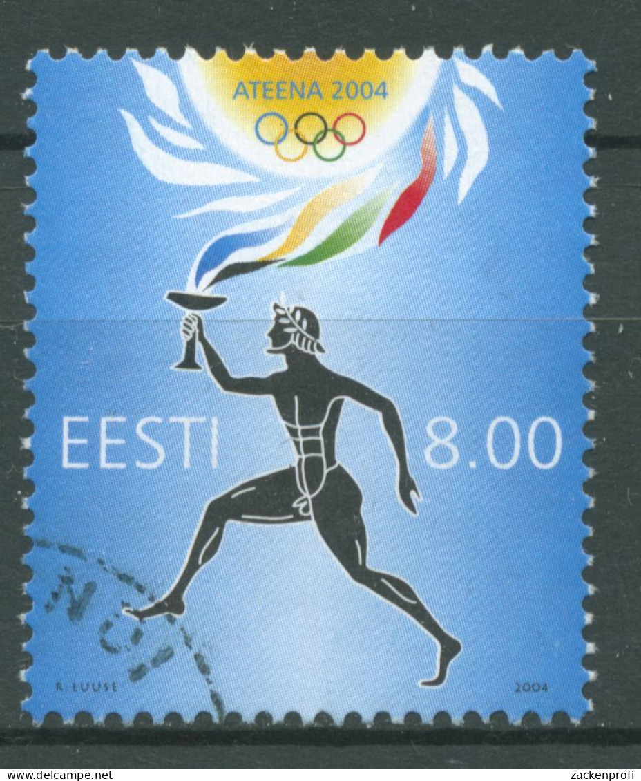 Estland 2004 Olympische Sommerspiele Athen 493 Gestempelt - Estonie