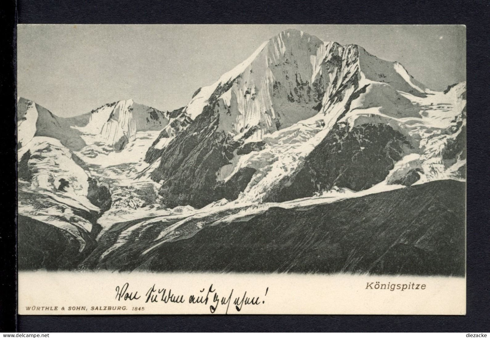 AK Königspitze, Südtirol 1903 (PK0478 - Autres & Non Classés