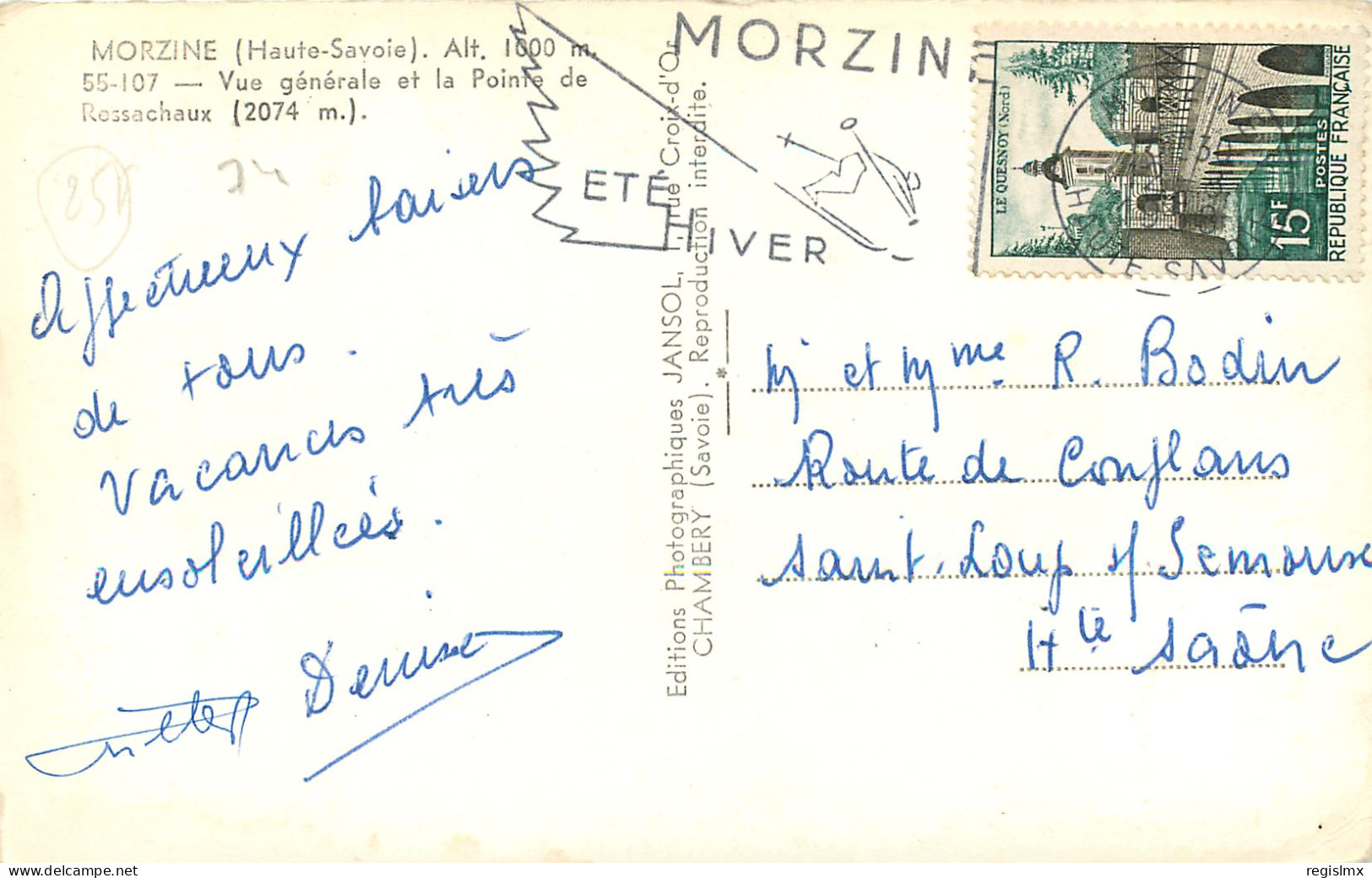 74-MORZINE-N°3021-B/0143 - Morzine