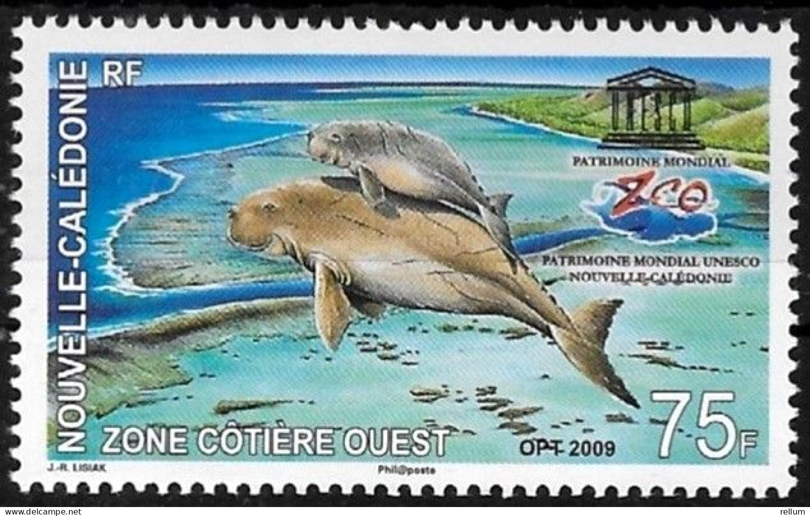 Nouvelle Calédonie 2009 - Yvert Et Tellier Nr. 1088 - Michel Nr. 1518 ** - Unused Stamps