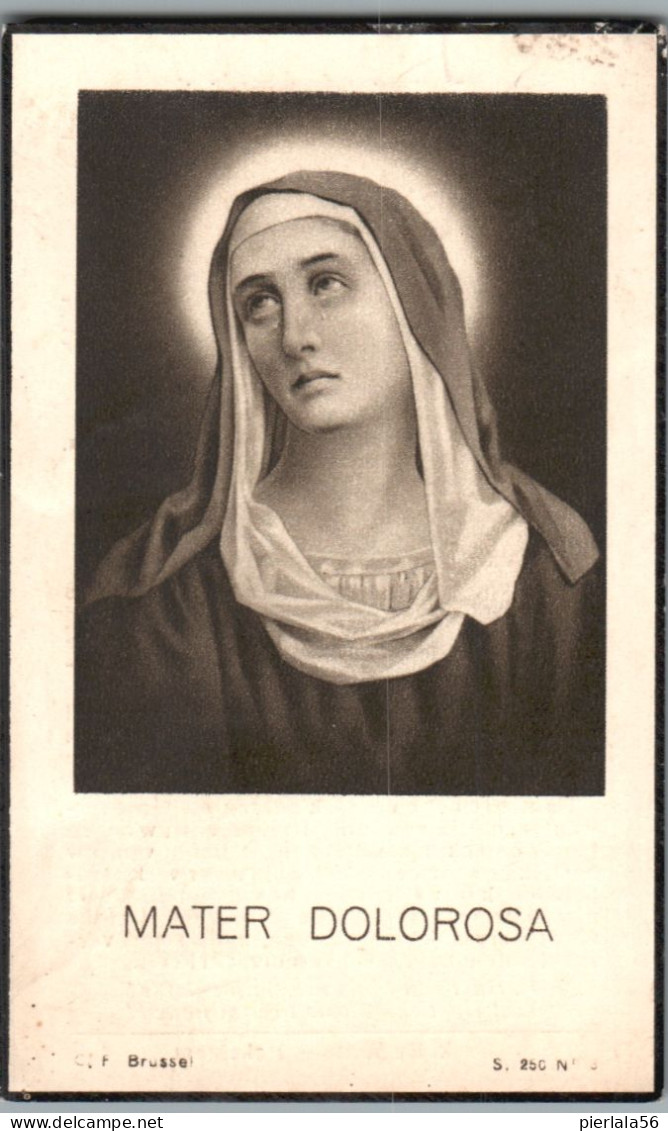 Bidprentje Hekelgem - Van Den Broeck Clemencia (1880-1942) - Images Religieuses