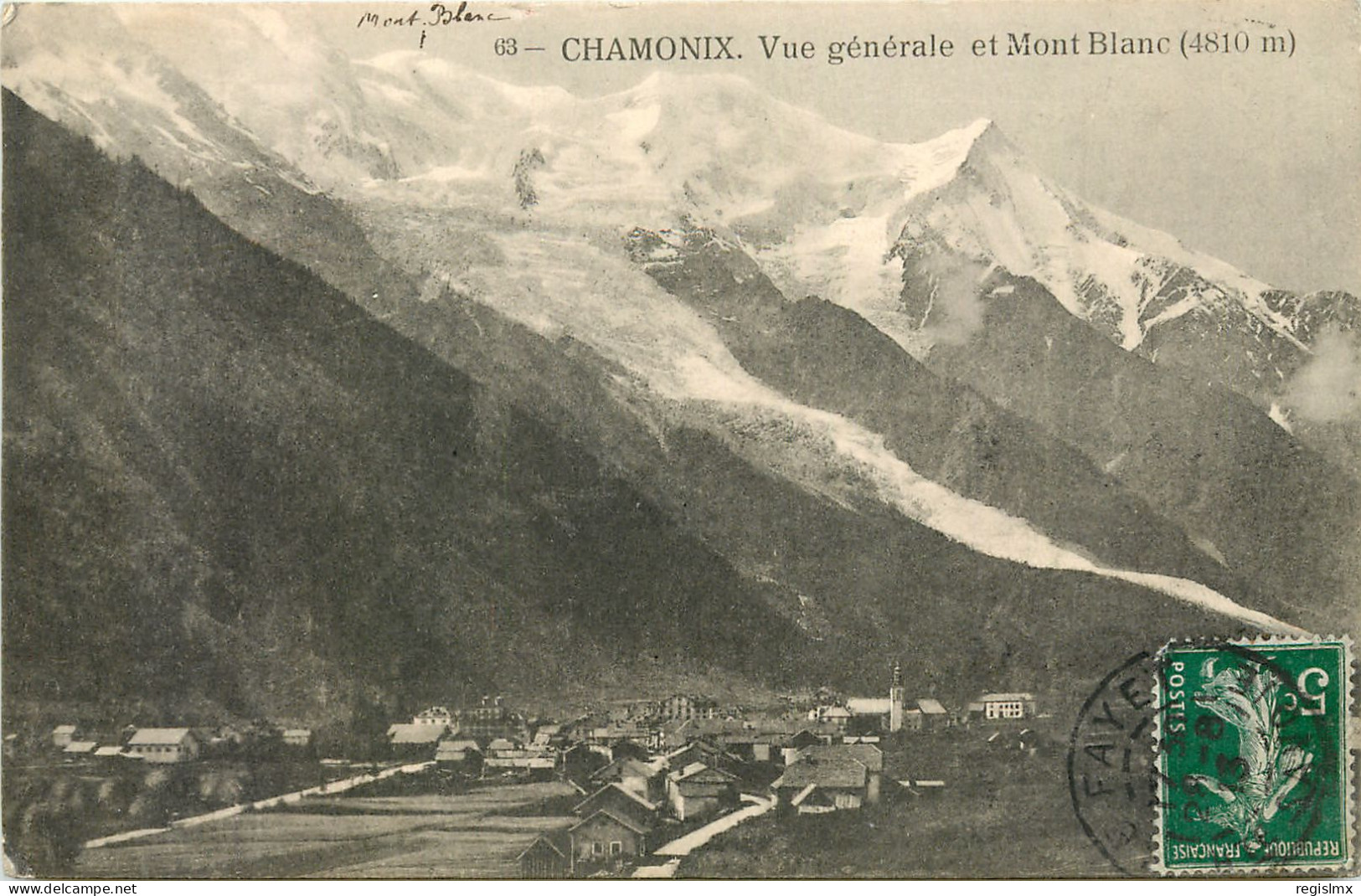 74-CHAMONIX MONT BLANC-N°3021-H/0179 - Chamonix-Mont-Blanc