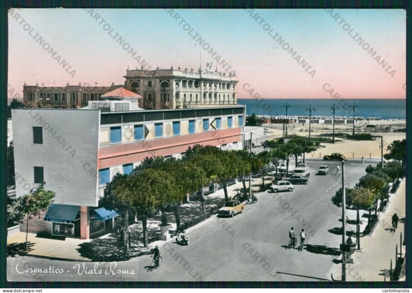 Forlì Cesenatico Vespa Foto FG Cartolina KB1052 - Forli