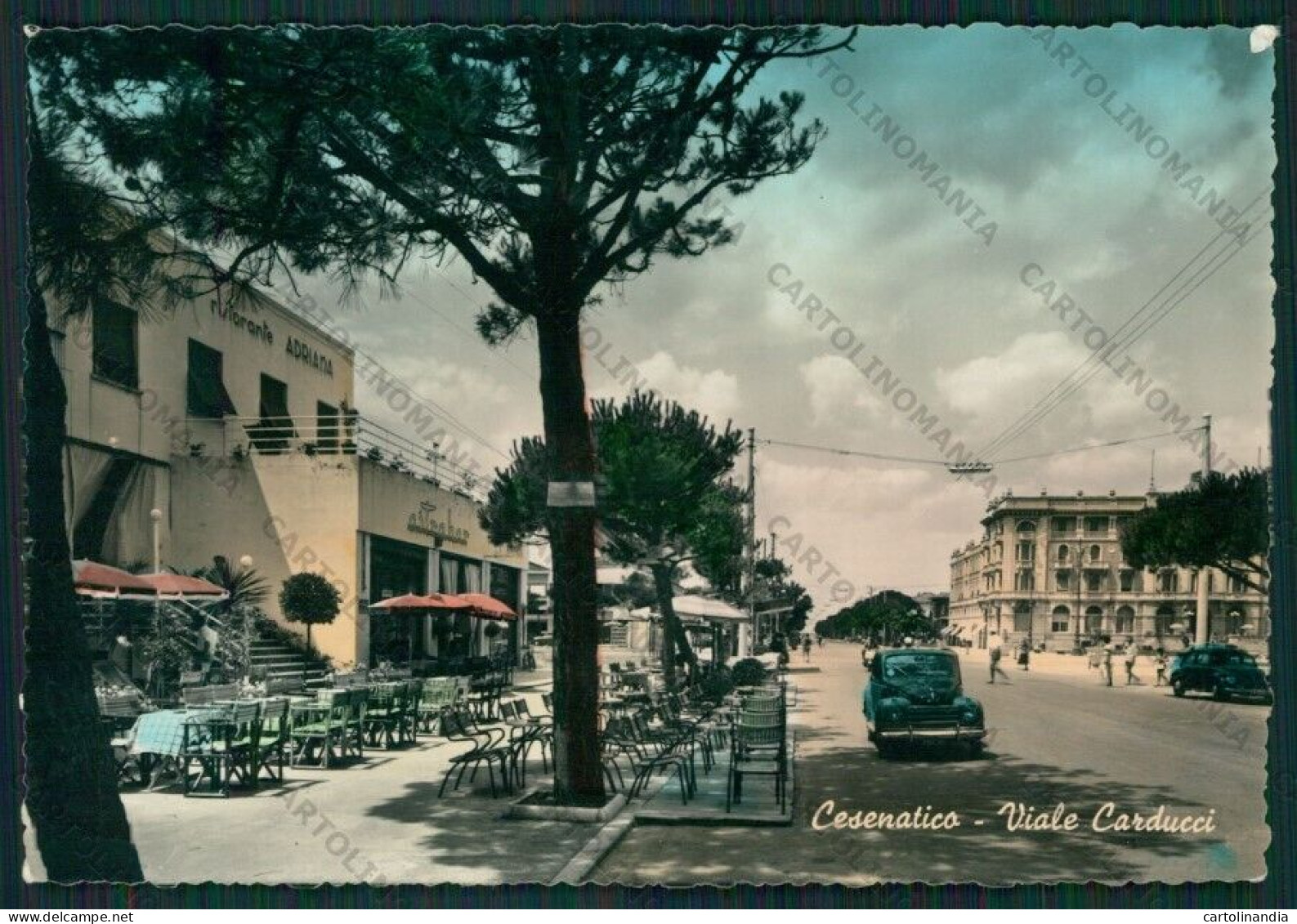 Forlì Cesenatico Auto Foto FG Cartolina KB1056 - Forli