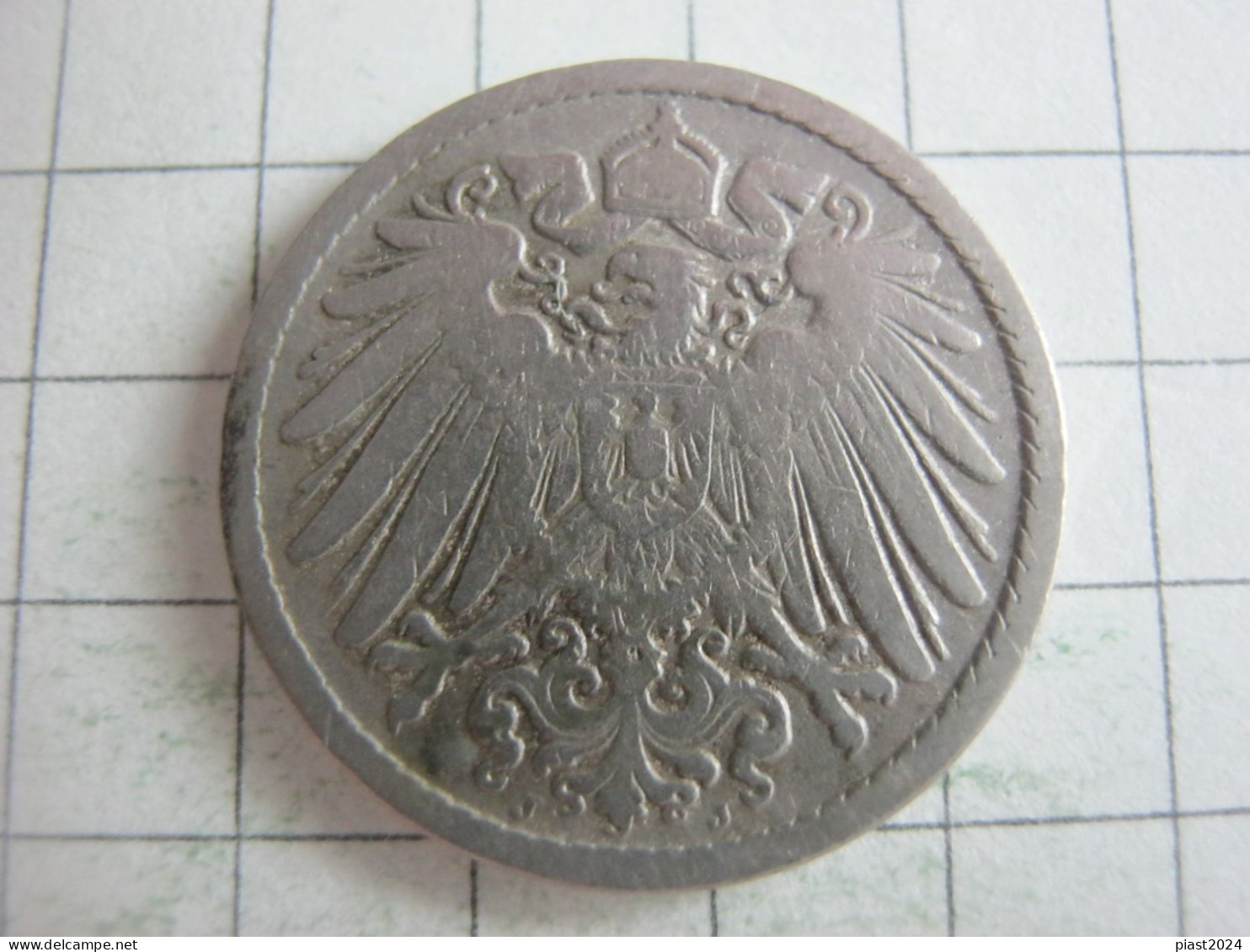 Germany 5 Pfennig 1900 J - 5 Pfennig