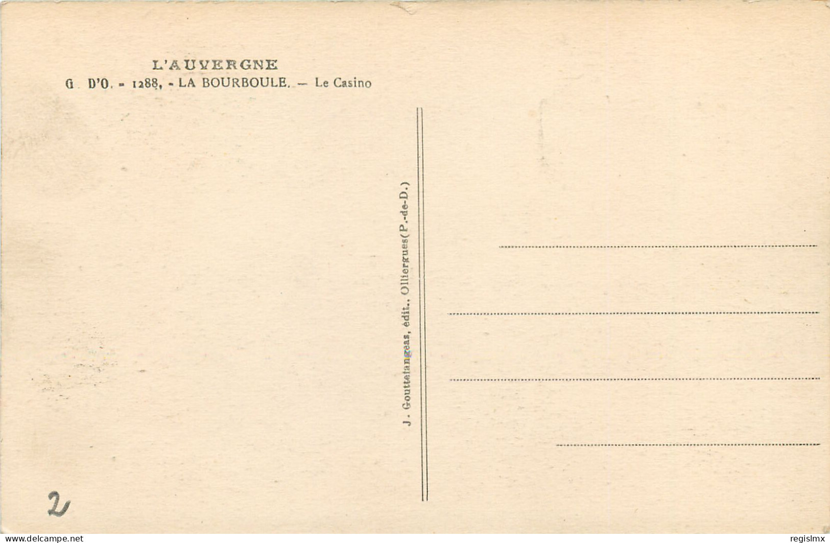 63-LA BOURBOULE-N°3022-D/0097 - La Bourboule