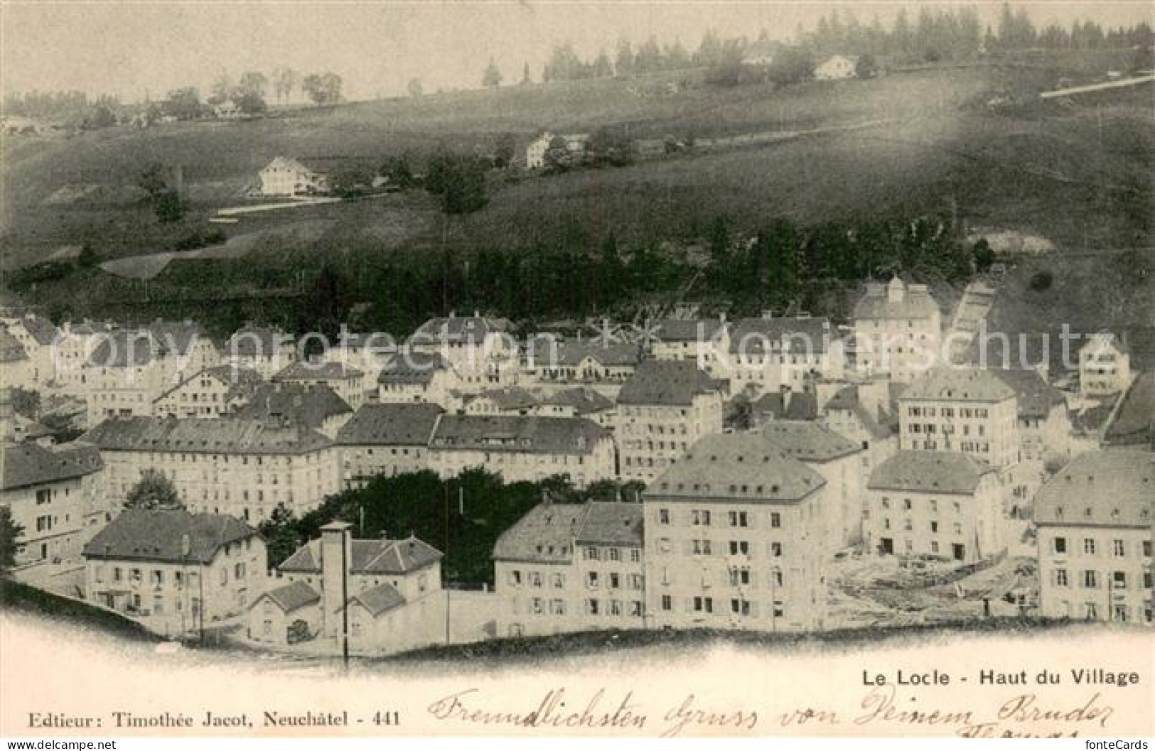 13769908 Le Locle NE Haut Du Village  - Autres & Non Classés