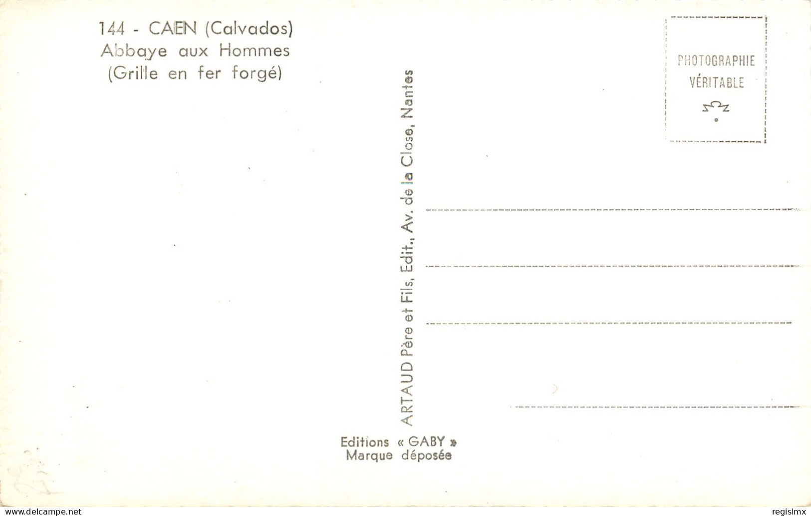 14-CAEN-N°3023-B/0399 - Caen