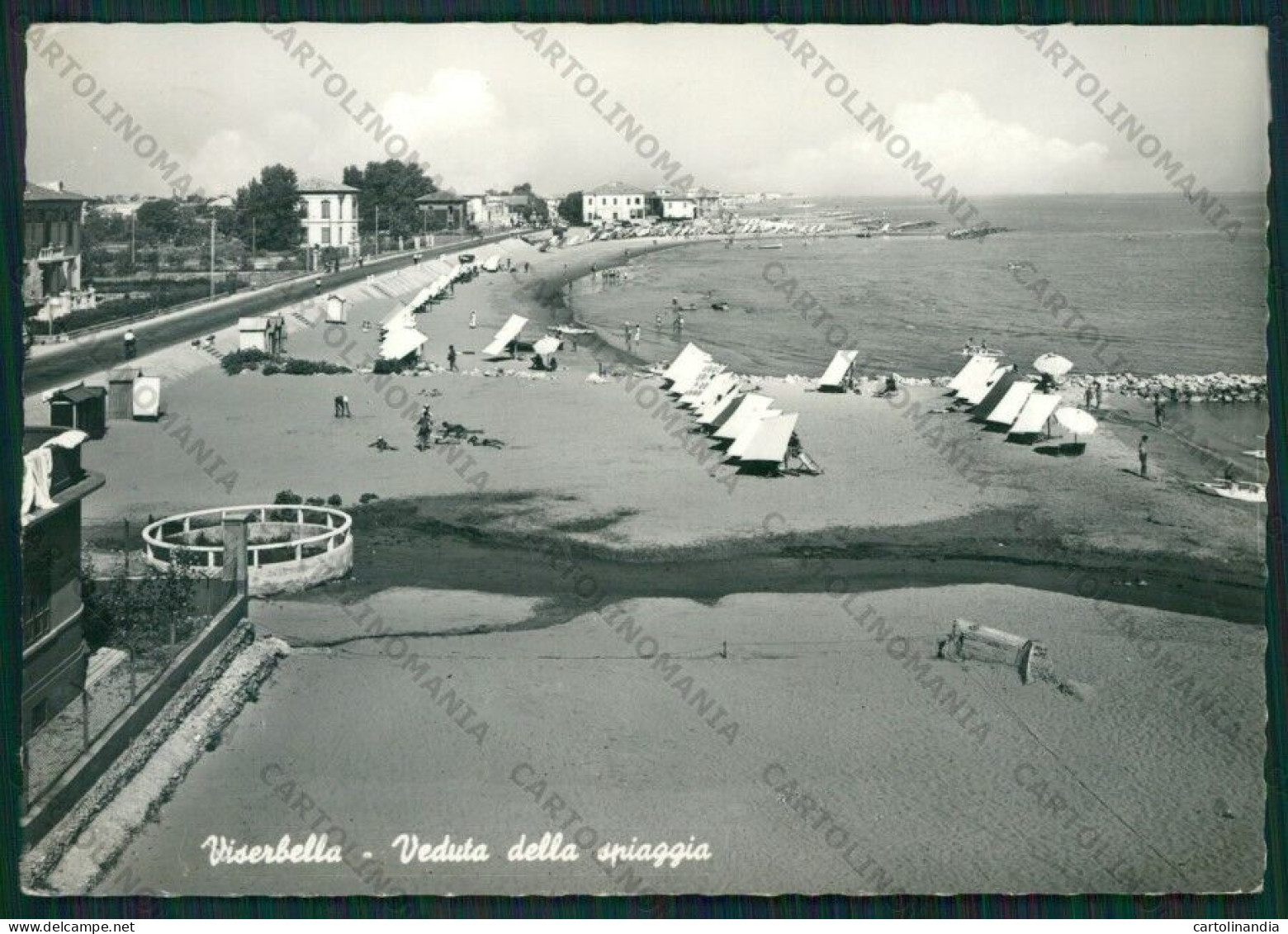 Rimini Viserbella Foto FG Cartolina KB1422 - Rimini