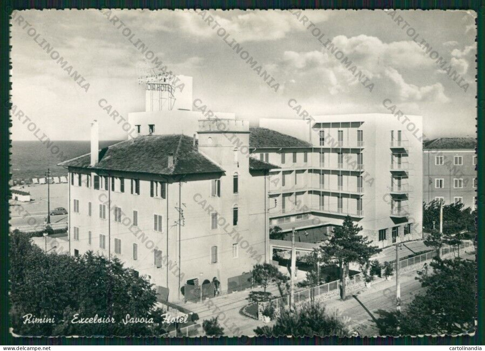 Rimini Città PIEGHINA Foto FG Cartolina KB1339 - Rimini