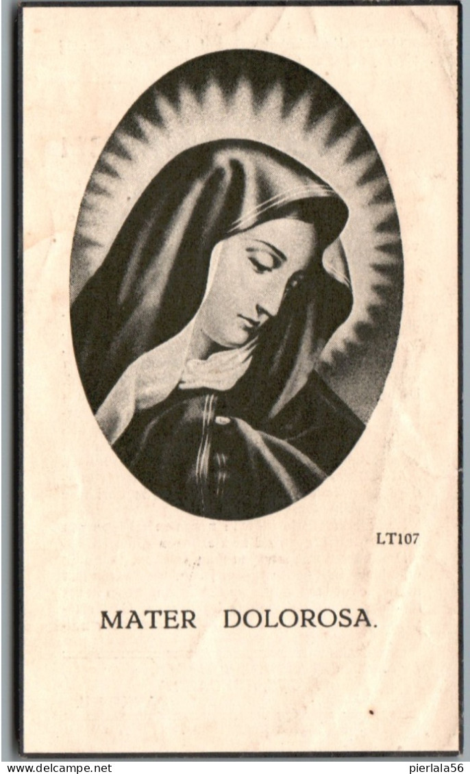 Bidprentje Hemelveerdegem - Rokegem Coralie (1876-1946) - Imágenes Religiosas