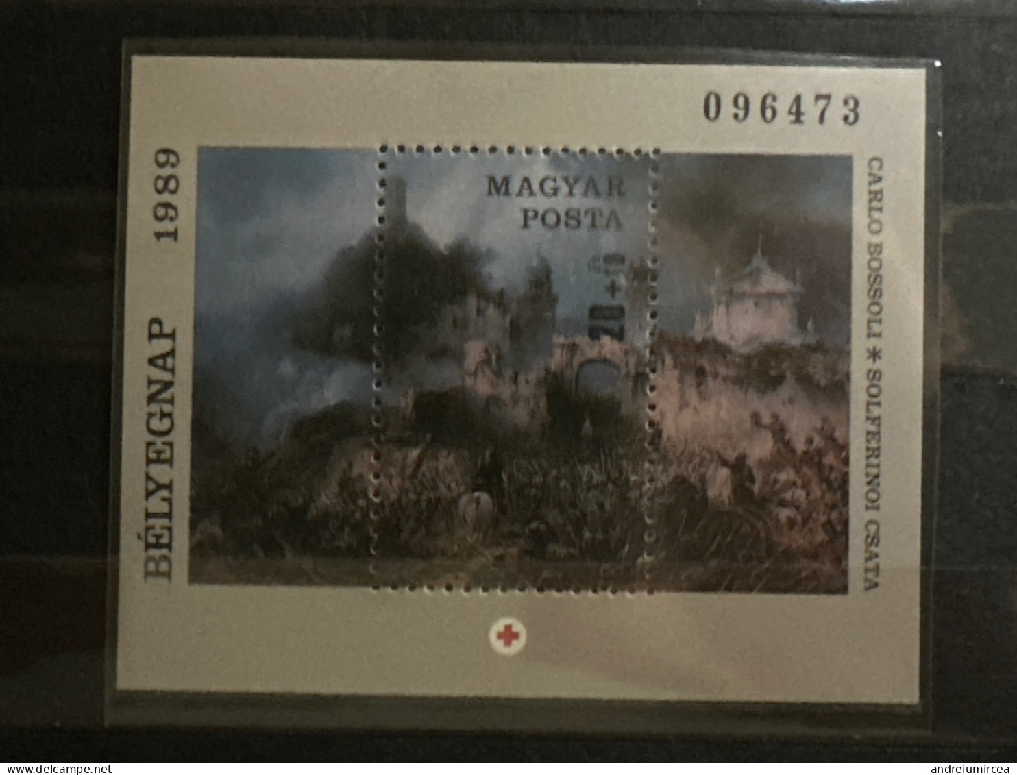 Hungary Bloc MNH  Belyegnap 1989 - Unused Stamps