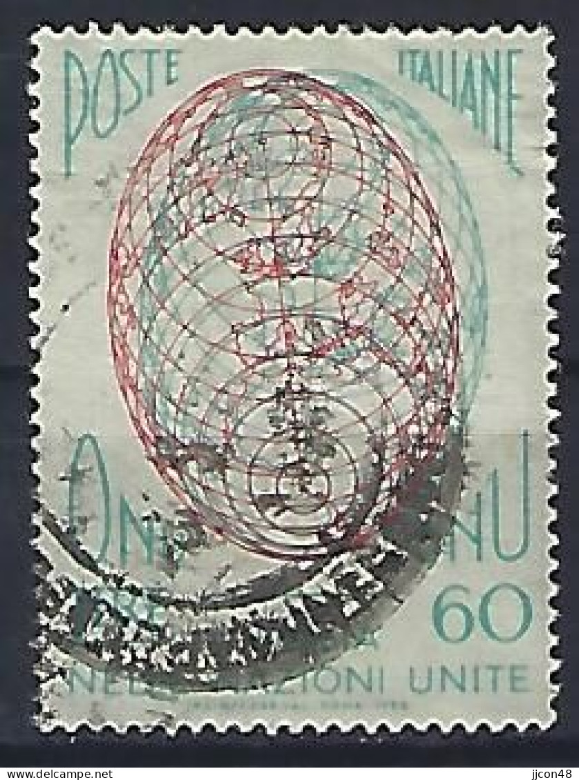 Italy 1956  Eintritt In Die UNO (o) Mi.977 - 1946-60: Gebraucht