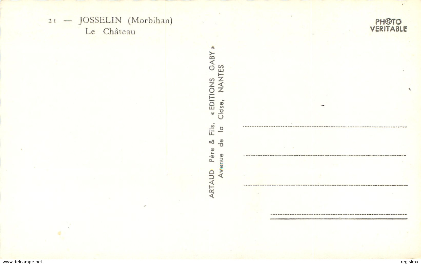 56-JOSSELIN-N°3025-A/0045 - Josselin