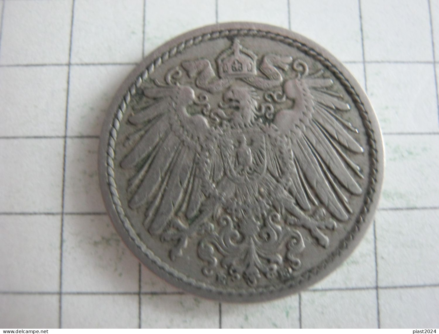 Germany 5 Pfennig 1908 E - 5 Pfennig