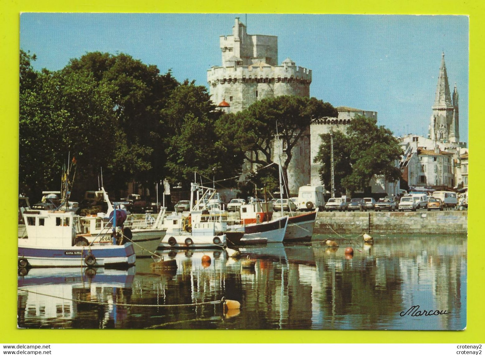 17 La ROCHELLE Tours : St Nicolas De La Chaîne Des 4 Sergents De La Lanterne Bateaux Renault 4L Camionnette - La Rochelle