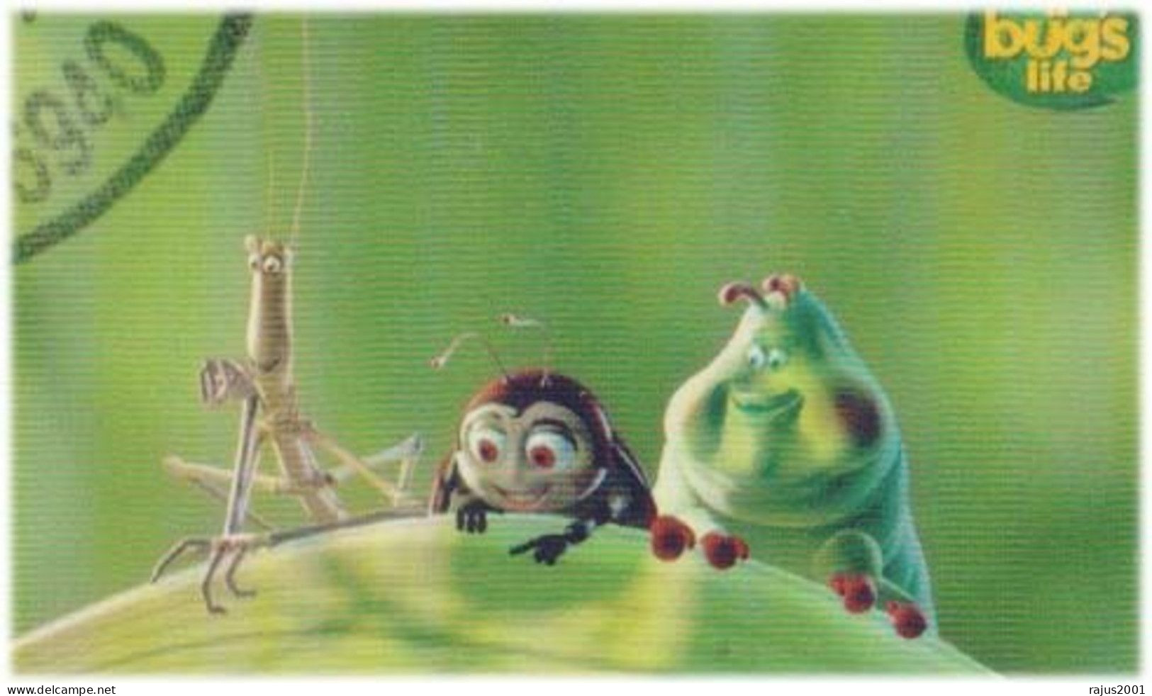 Disney Pixar, Bug, Bugs Life, Insects, Insect, Queen Ant, Ants, Beetles, Butterfly,  Cartoon, Animal, Souvenir Sheet FDC - Butterflies