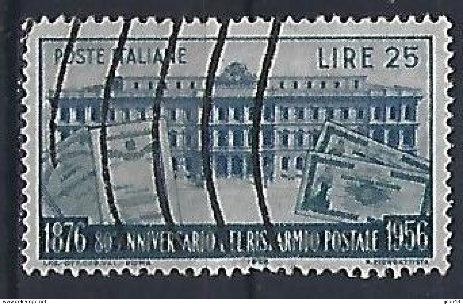 Italy 1956  80 Jahre Postsparkassen (o) Mi.978 - 1946-60: Gebraucht