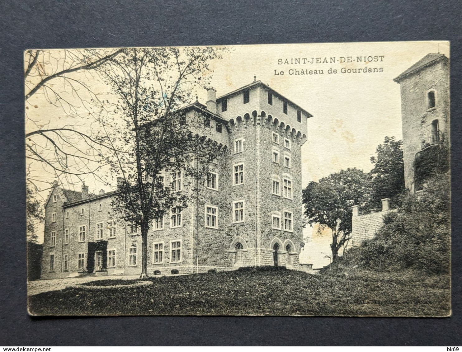 St Jean De Niost Le Chateau De Goudans - Gourdan - Ohne Zuordnung