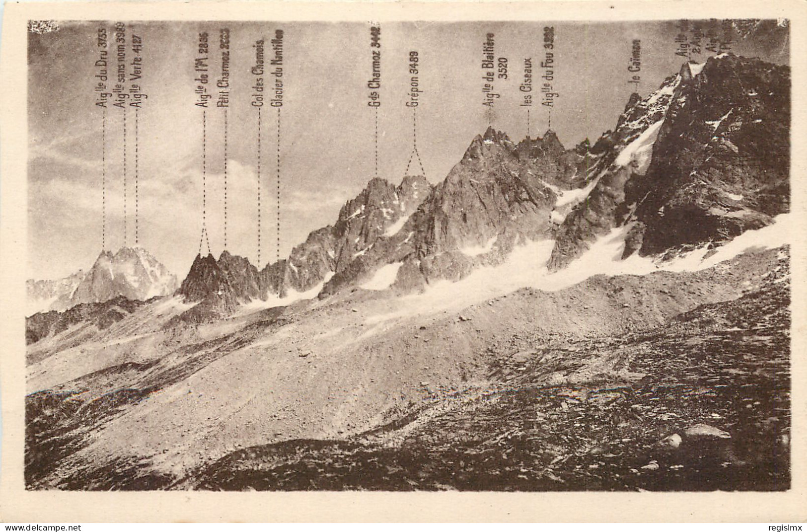 74-CHAMONIX MONT BLANC-N°3026-F/0087 - Chamonix-Mont-Blanc