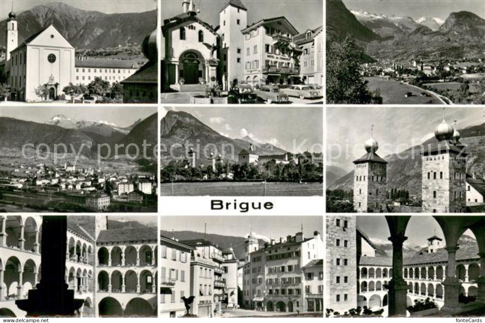 13763852 Brigue Brig VS Orts Und Teilansichten Panorama  - Other & Unclassified