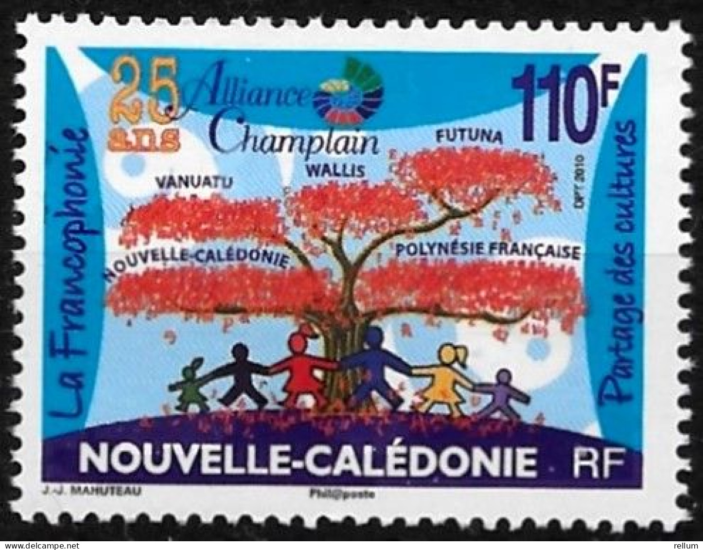 Nouvelle Calédonie 2010 - Yvert Et Tellier Nr. 1092 - Michel Nr. 1523 ** - Unused Stamps