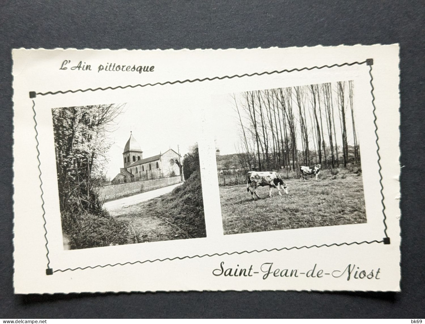 St Jean De Niost L'ain Pittoresque L'église Et Les Pâturages - Ohne Zuordnung