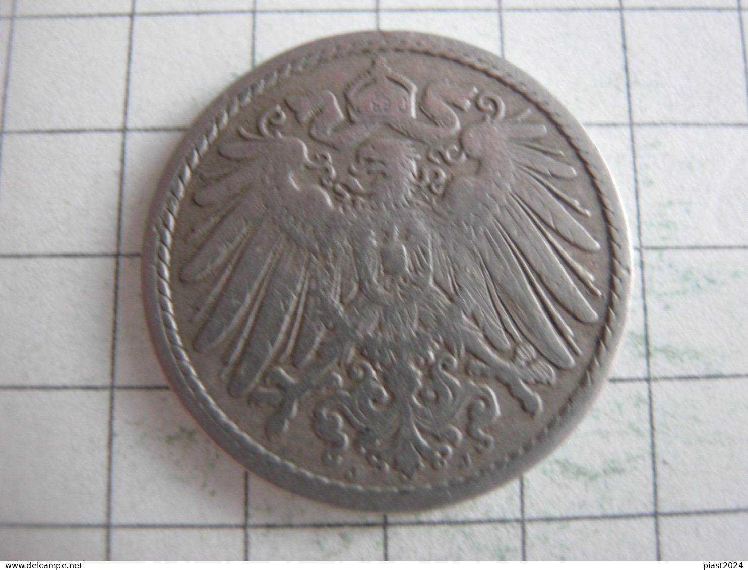 Germany 5 Pfennig 1899 J - 5 Pfennig