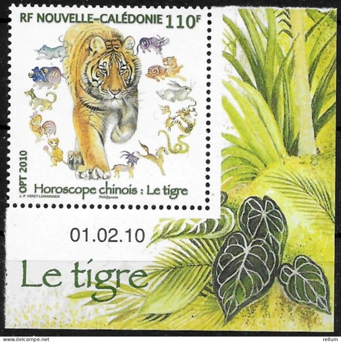 Nouvelle Calédonie 2010 - Yvert Et Tellier Nr. 1093 - Michel Nr. 1524 ** - Unused Stamps