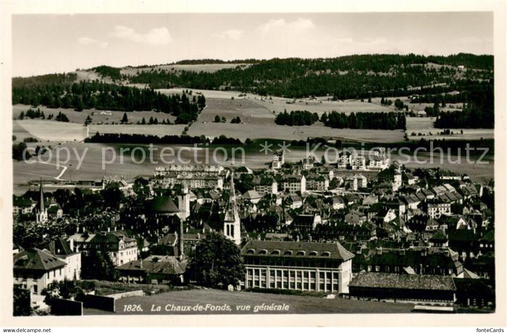 13760221 La Chaux-de-Fonds NE Vue Generale  - Autres & Non Classés