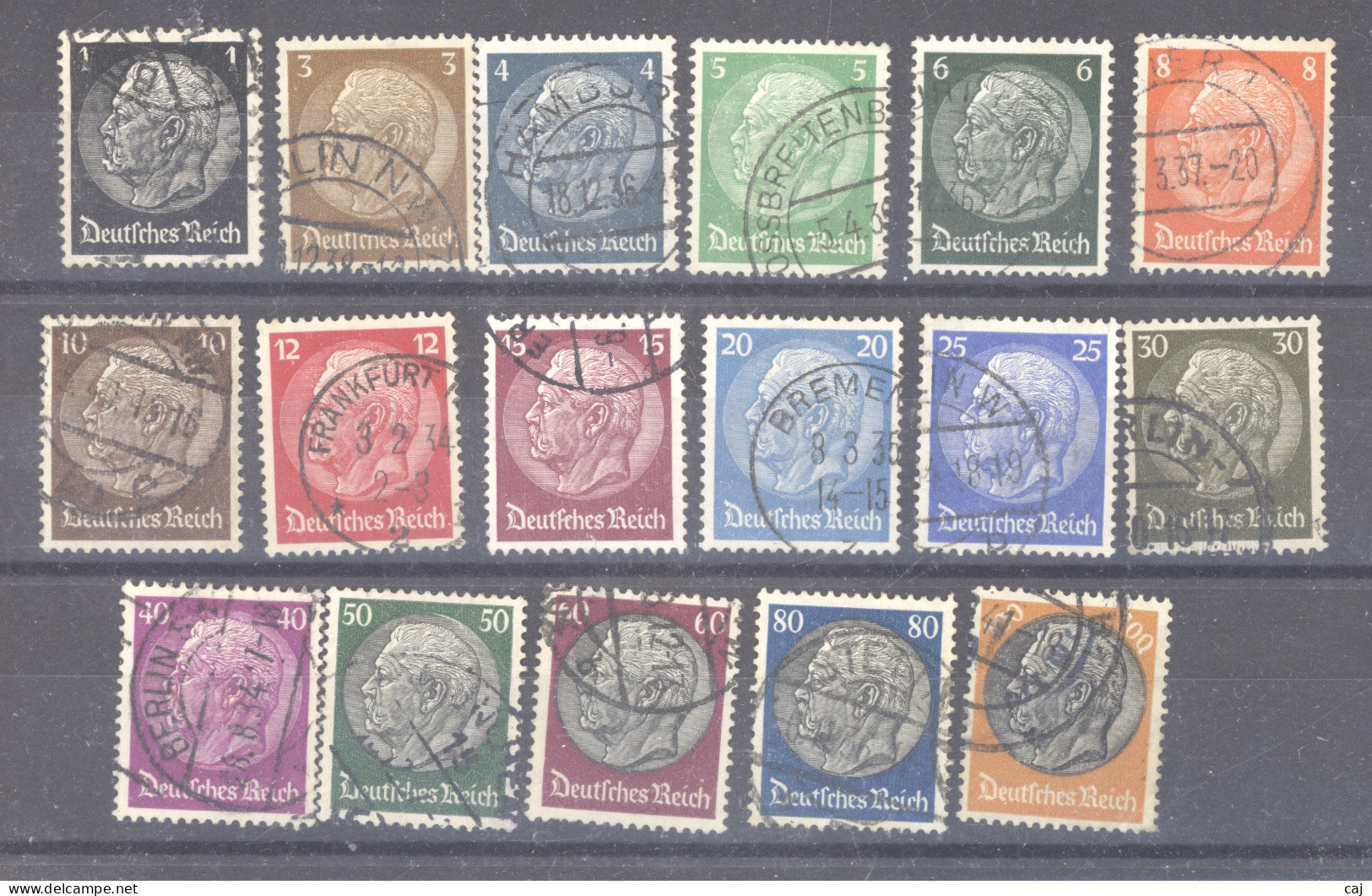 Allemagne  -  Reich  :  Mi  512-28  (o) - Used Stamps