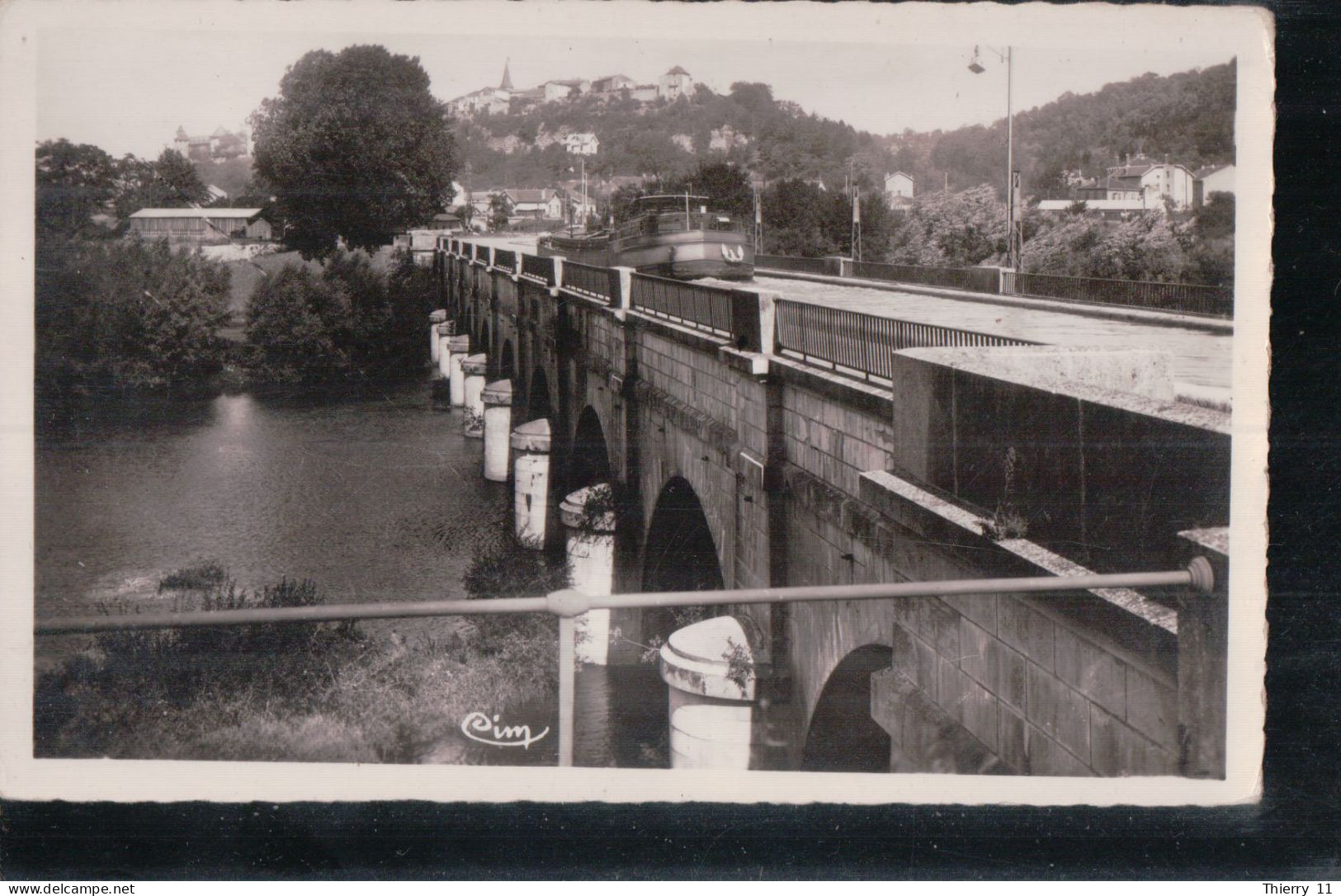 Cpsm 54 Liverdun Le Pont Canal Sur La Moselle - Liverdun