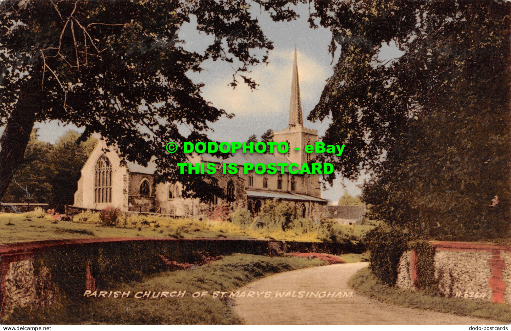 R509299 Walshingham. Parish Church Of St. Mary. Valentine. Collo Colour - Monde