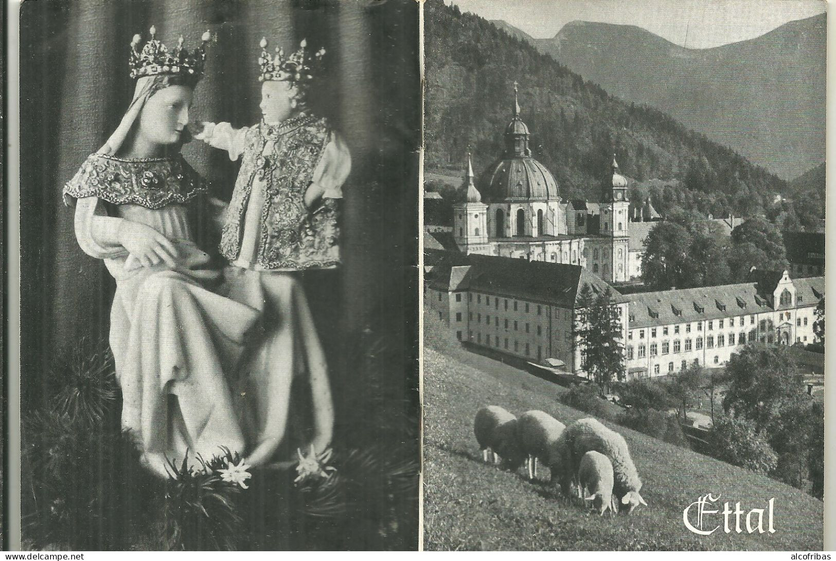 Allemagne Ettal Abbaye Kloster Petite Brochure 32 Pages Nombreuses Photos - Tourism Brochures