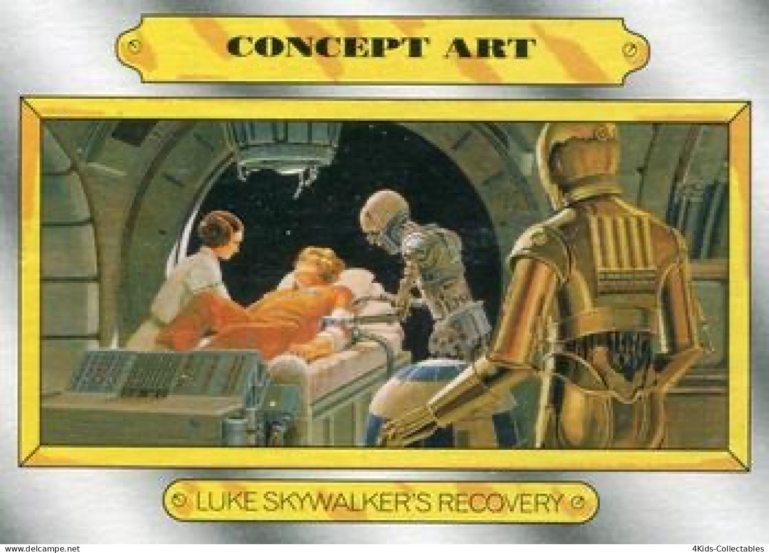 2015 Topps STAR WARS Journey To The Force Awakens "Concept Art" CA-5 Luke Skywalker's Recovery - Star Wars