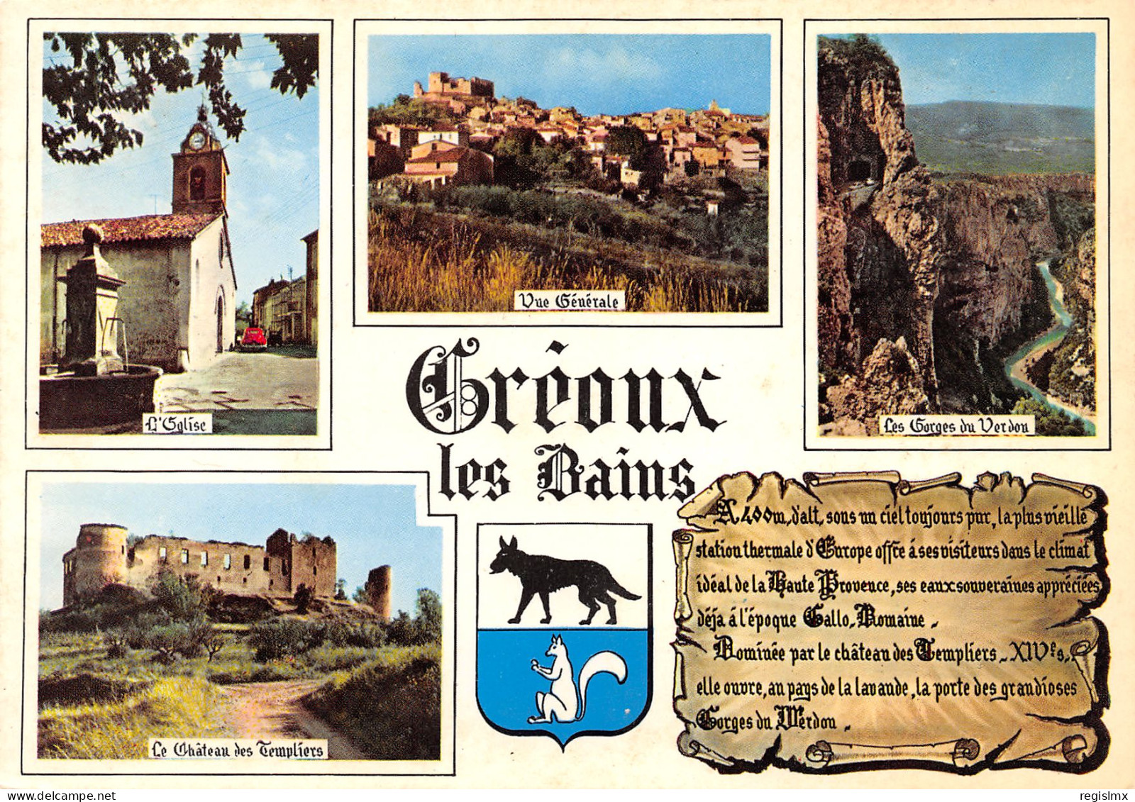 04-GREOUX LES BAINS-N°3030-D/0005 - Gréoux-les-Bains