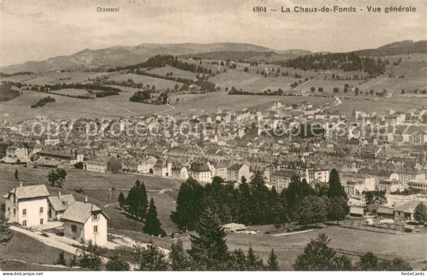 13758623 La Chaux-de-Fonds NE Vue Generale  - Autres & Non Classés