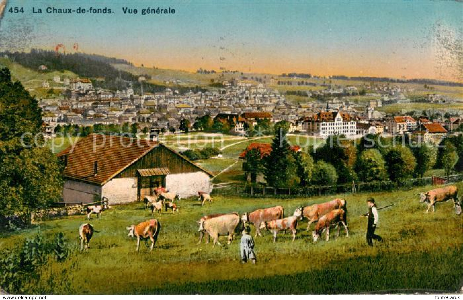 13758622 La Chaux-de-Fonds NE Vue Generale  - Autres & Non Classés