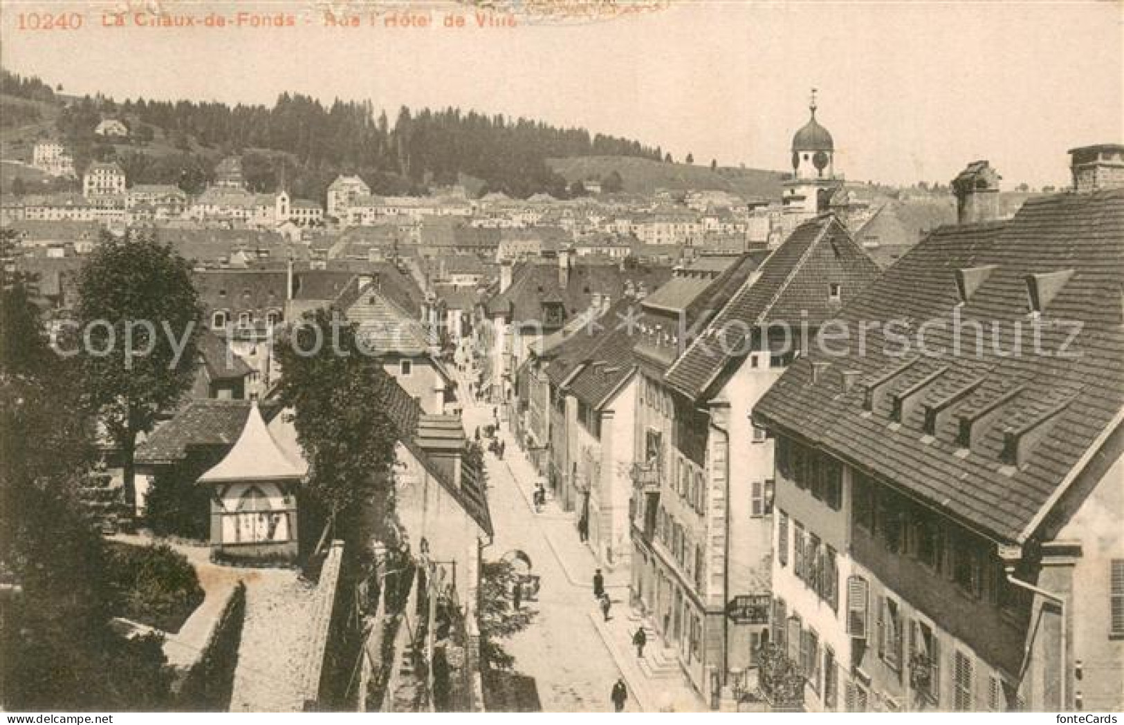 13758612 La Chaux-de-Fonds NE Rue L’Hotel De Ville  - Autres & Non Classés