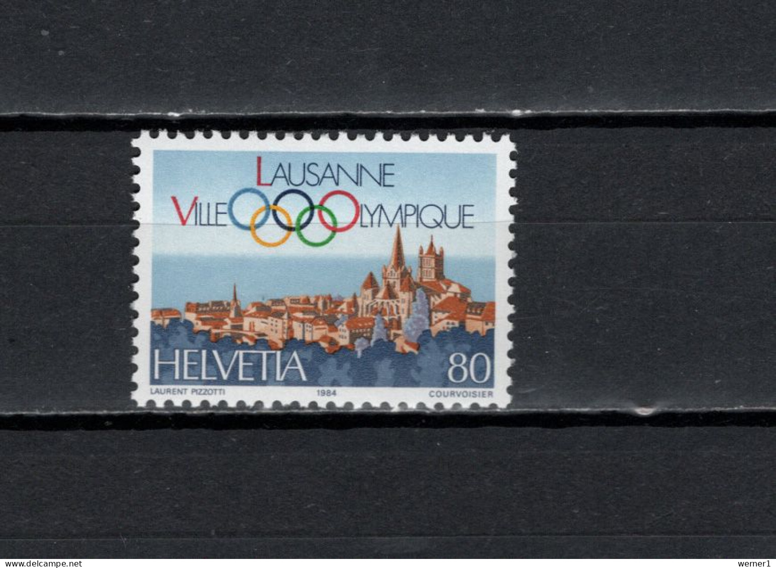 Switzerland 1984 Olympic Games Stamp MNH - Summer 1984: Los Angeles