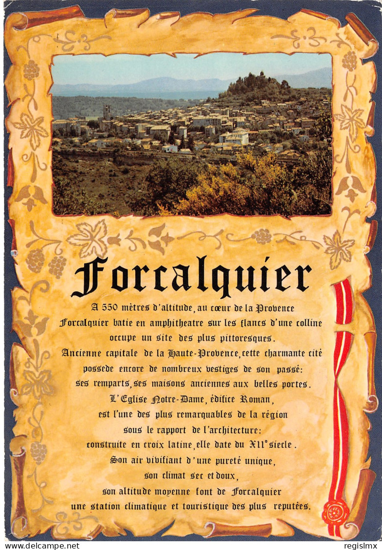 04-FORCALQUIER-N°3031-B/0001 - Forcalquier