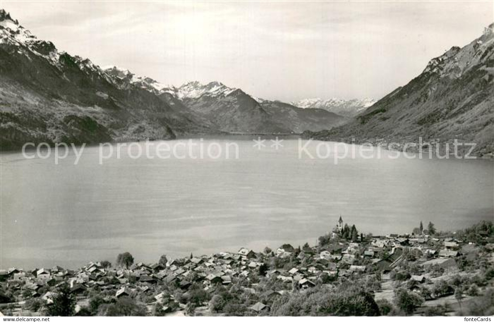 13758023 Brienz Brienzersee Panorama Brienz Brienzersee - Autres & Non Classés