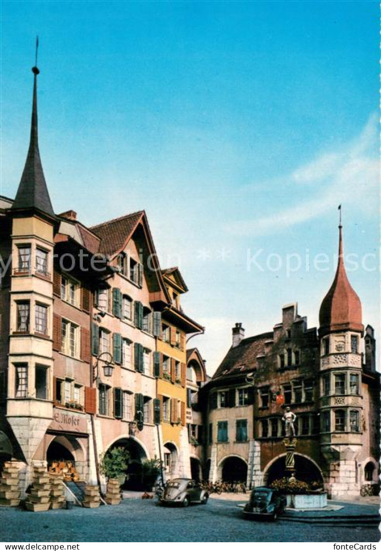 13757903 Biel Bienne Altstadt Musikschule Brunnen Biel Bienne - Autres & Non Classés