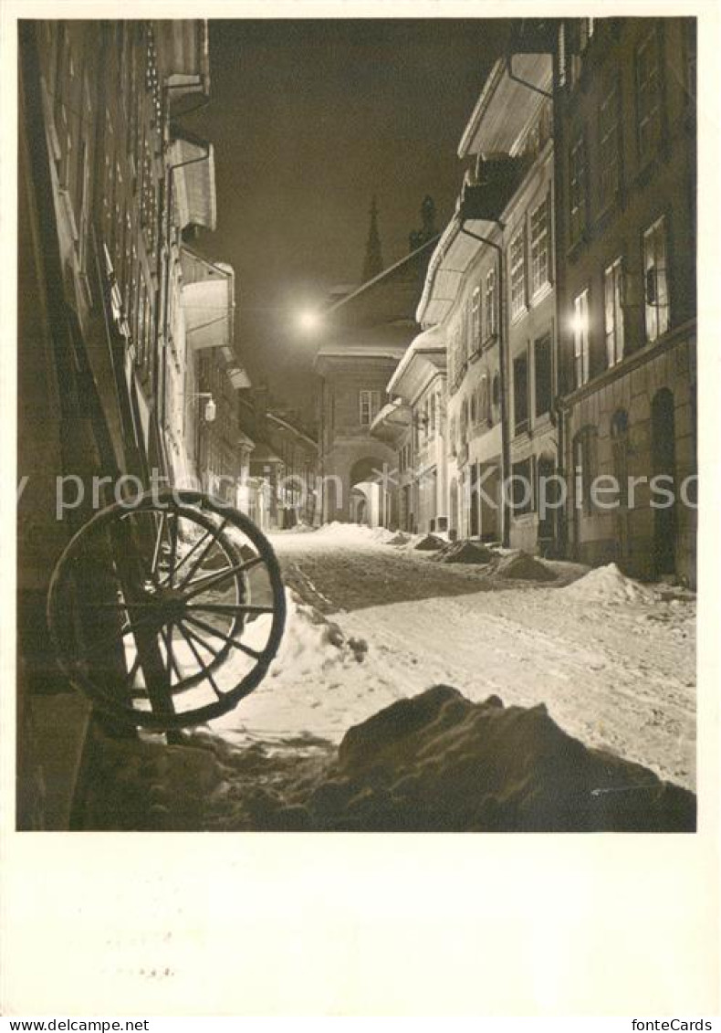 13757862 Bern BE Junkerngasse Bei Nacht Bern BE - Autres & Non Classés