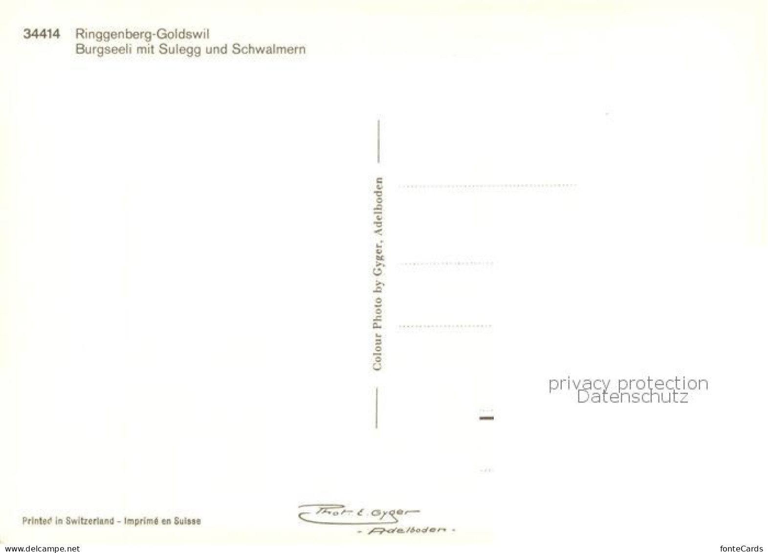 13757860 Ringgenberg Brienzersee Burgseeli Mit Sulegg Und Schwalmern Ringgenberg - Autres & Non Classés