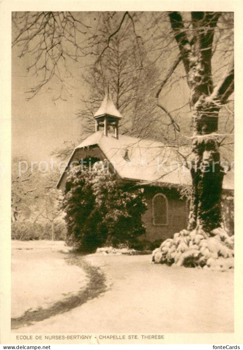 13757724 Bertigny Villars VD Ecole De Nurses Chapelle Ste Therese  - Autres & Non Classés