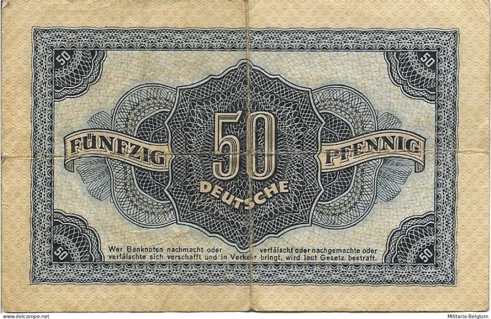 DDR - Fünfzig Deutsche Pfennig - 1948 - 50 Deutsche Pfennig